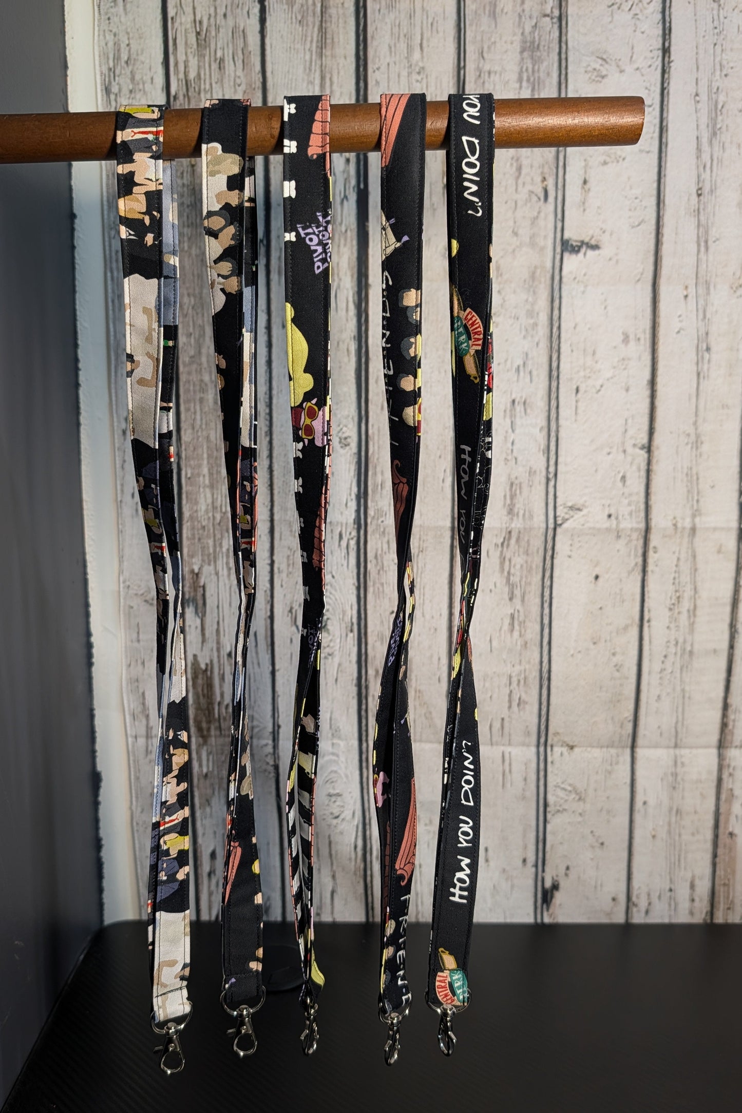 Friends Handmade Fabric Lanyard