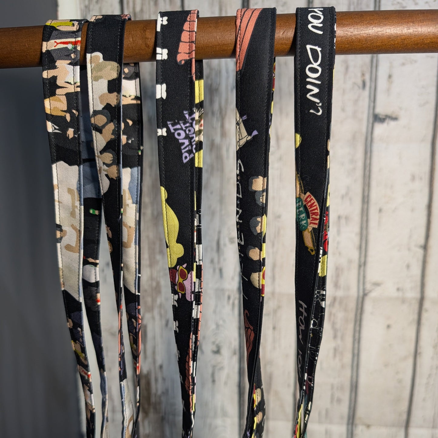 Friends Handmade Fabric Lanyard