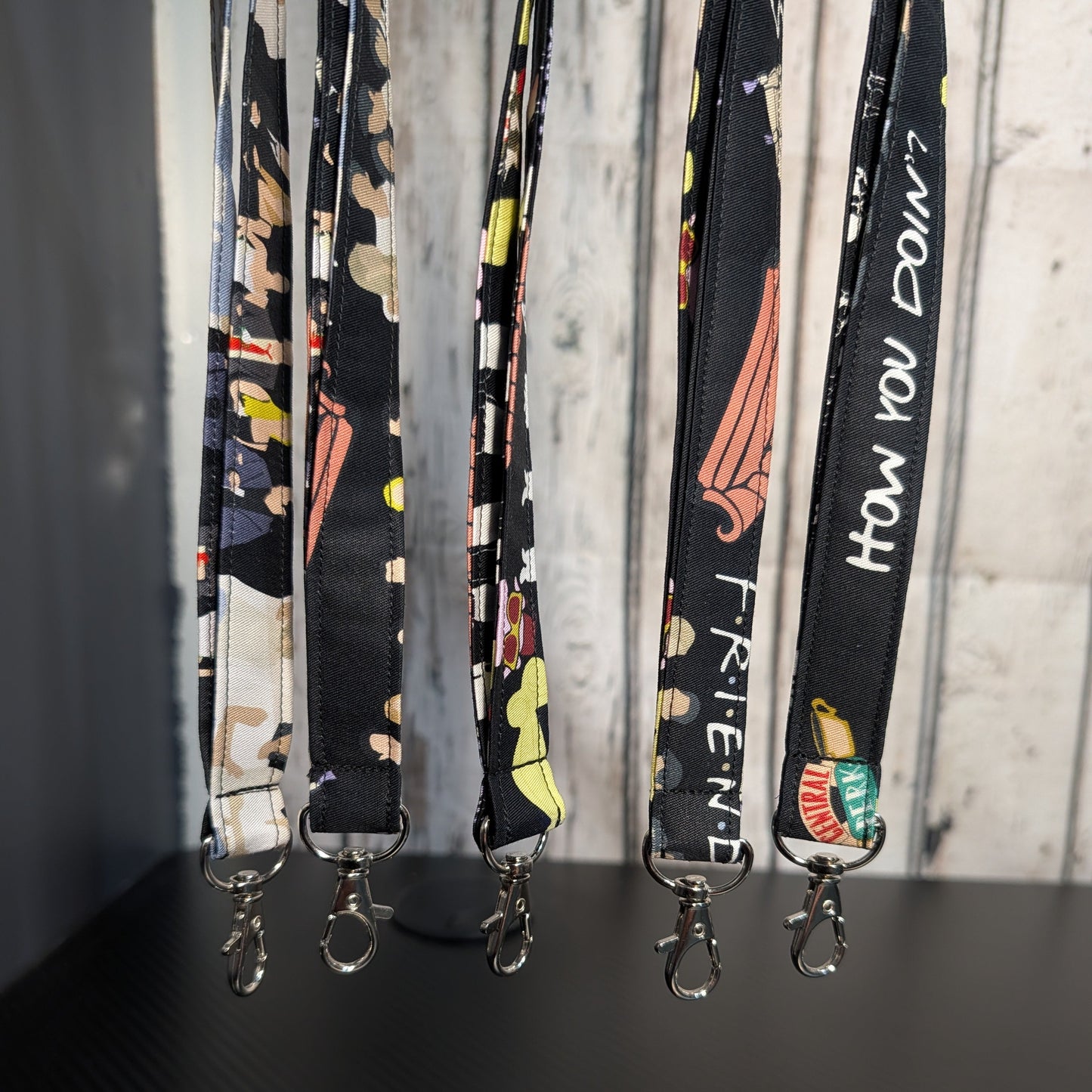 Friends Handmade Fabric Lanyard
