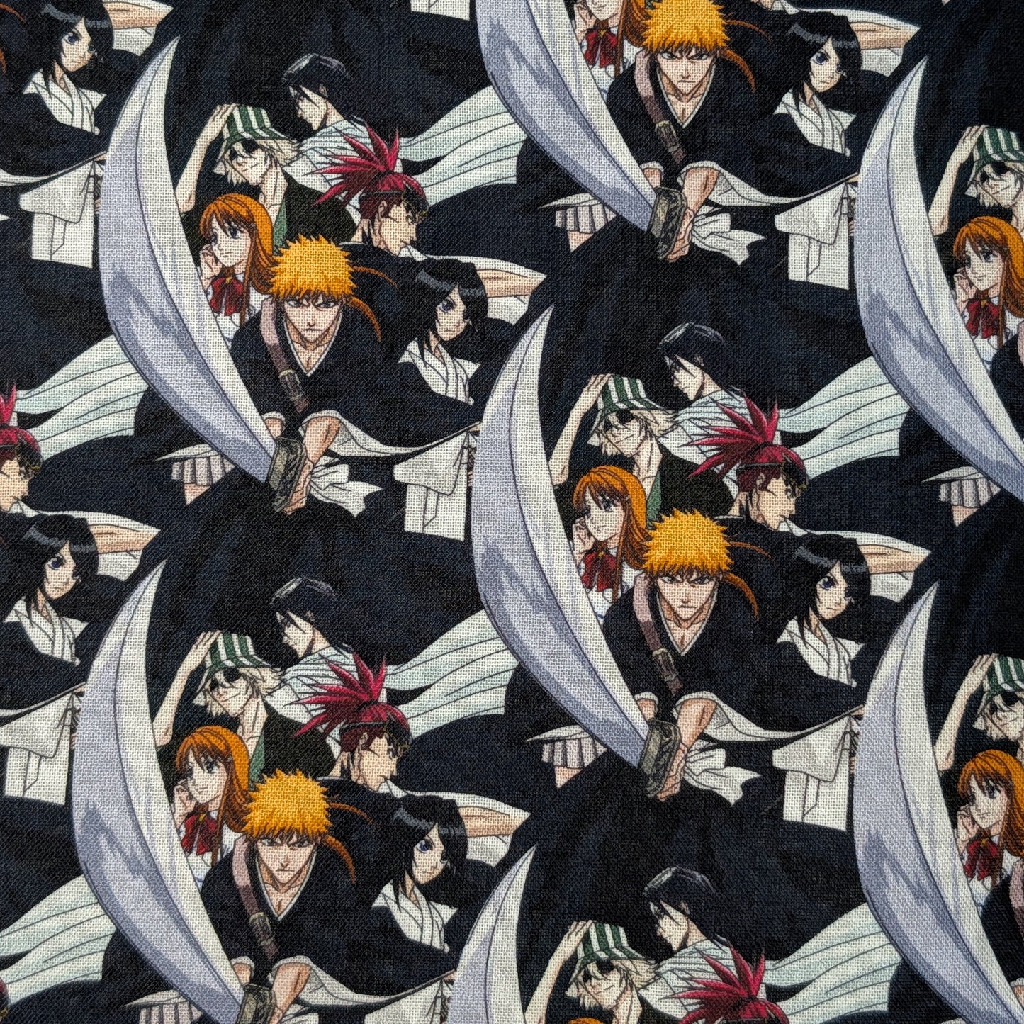 Bleach Fabric Book Sleeve – Side Tie Closure – 3 Sizes